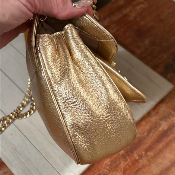 Michael Kors Metallic Gold Mini Bag - Picture 9 of 16